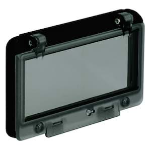 klapvenster IP54  8 module zwart Bals
