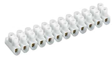 kroonklemstrook 12x4-16mm2 wit