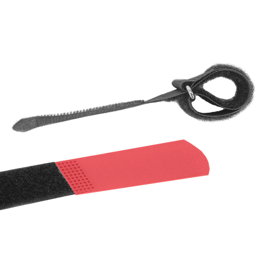 cable tie 2.5x17+6cm haaktip rood
