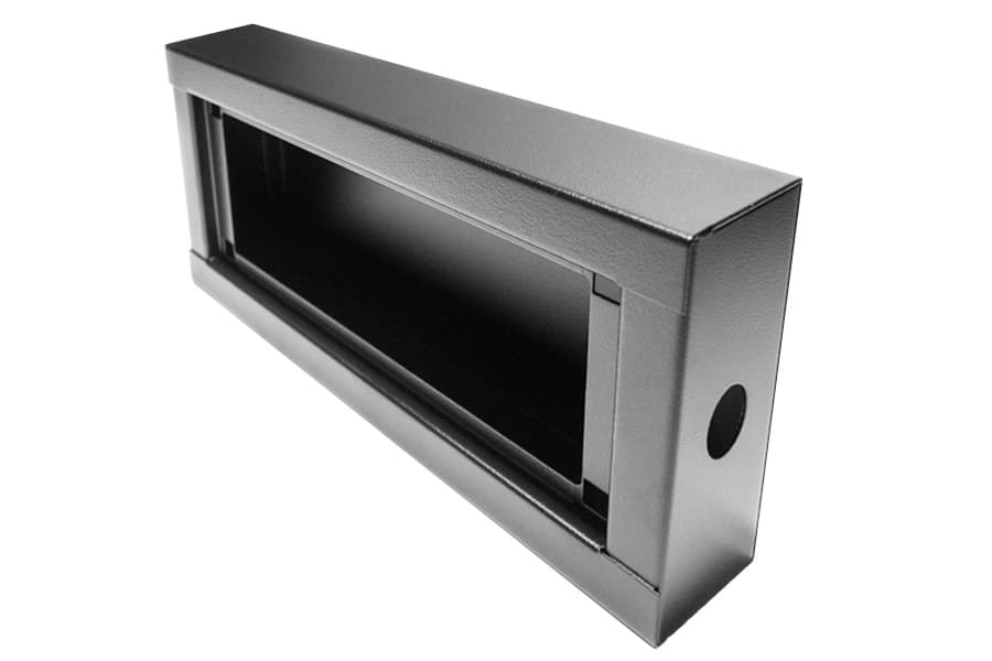 stagebox SD16 282x134x65mm met gat 25mm exclusief inlegplaat