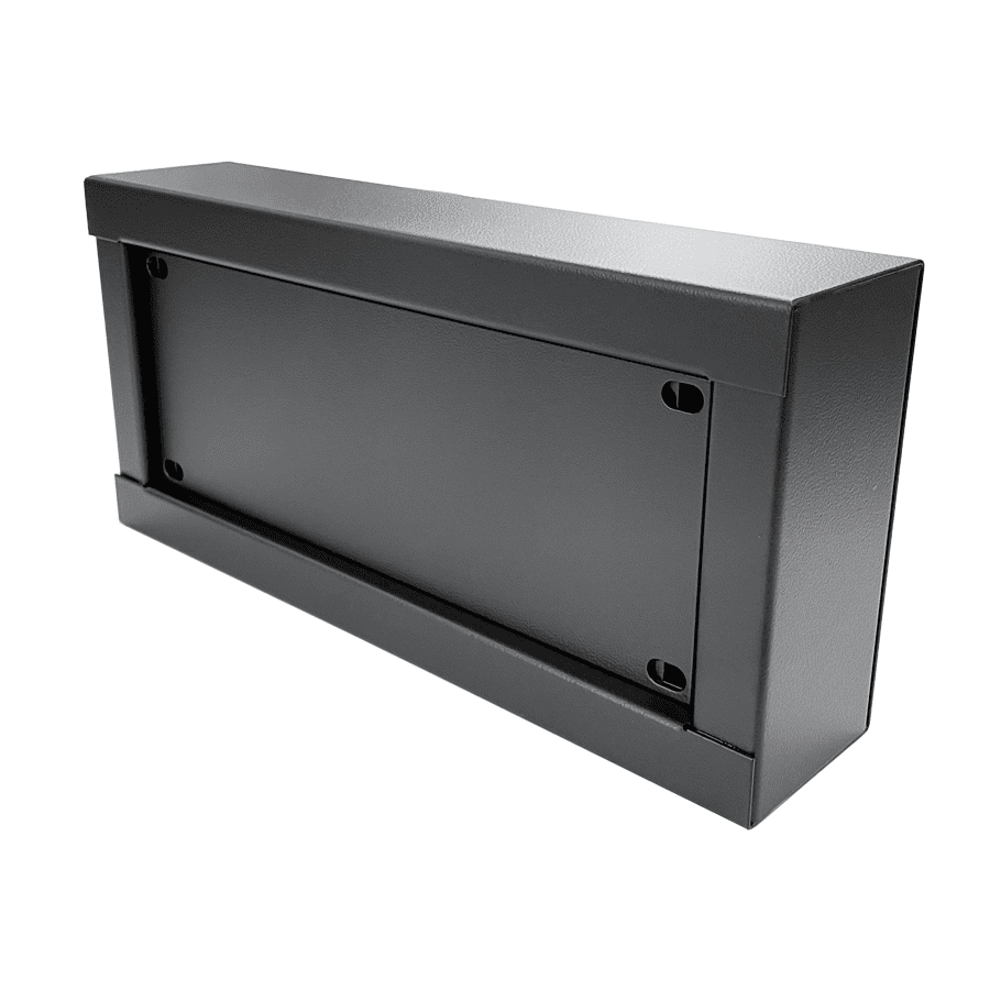 stagebox SD16 met gat 25mm d=65mm + inlegplaat blind