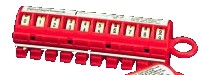 ScotchCode draad markeringstape 0 t/m 9 SDR met dispencer