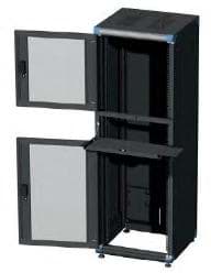 Rack 19inch 36HE W600 D 800 LOGIC-2 glasdeur+achterdeur MONITOR