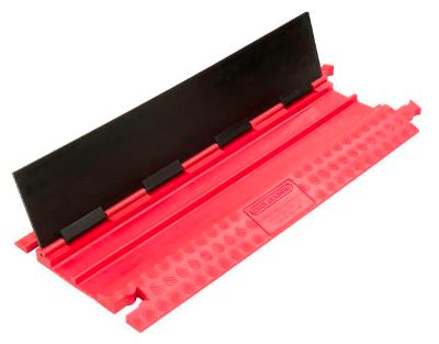 Black Line kabelgoot 2x65x19mm L=0,91m rood+zwarte deksel