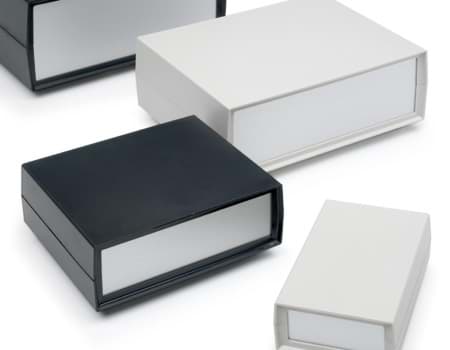 behuizing DESKTOP ELBOX 171x56x145 lichtgrijs