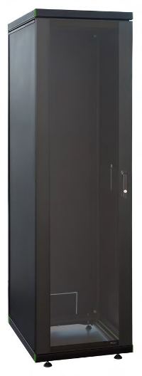 Rack 19inch 42HE W600 D1000 RETO glasdeur+achterpaneel