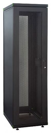 Rack 19inch 47HE W600 D1200 RETO ventilatiedeur 1x voor + 2x achter