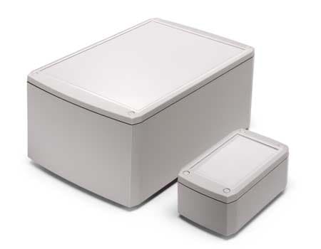 behuizing serie 101 190x115x75 lichtgrijs