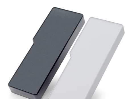 behuizing serie 40 205x72/65x24 zwart