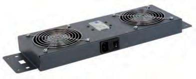 fan unit 2 fans modular +thermostat Retex racks