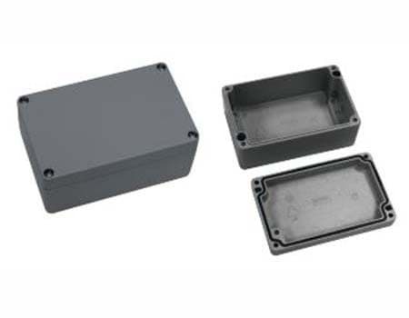 behuizing Heavy Duty IP68 Aluminium 250x 80x 57 lichtgrijs