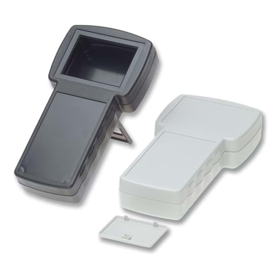 behuizing HAND-HELD Ergo-T 210x110x41mm zwart display cut-out