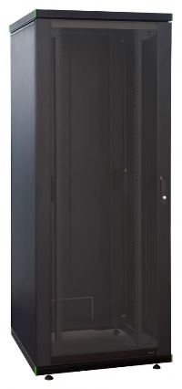 Rack 19inch 42HE W800 D 600 RETO glasdeur+achterpaneel