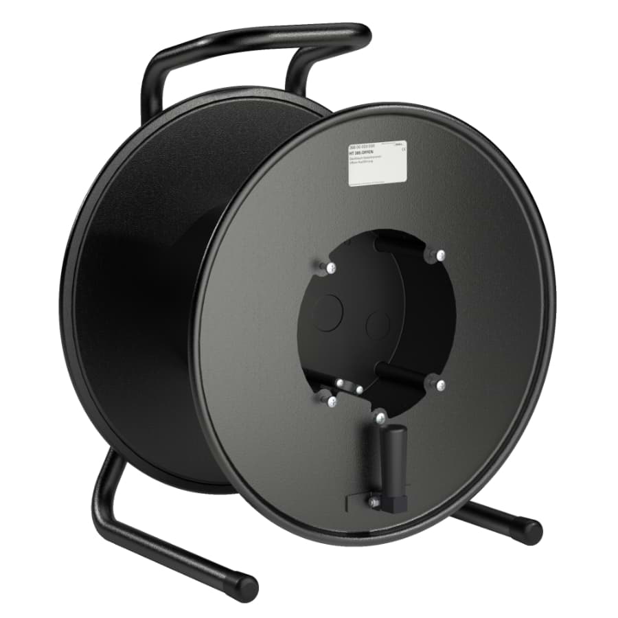haspel HT385 metaal open zwart