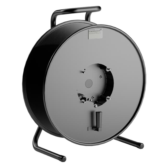 haspel HT480 metaal open zwart