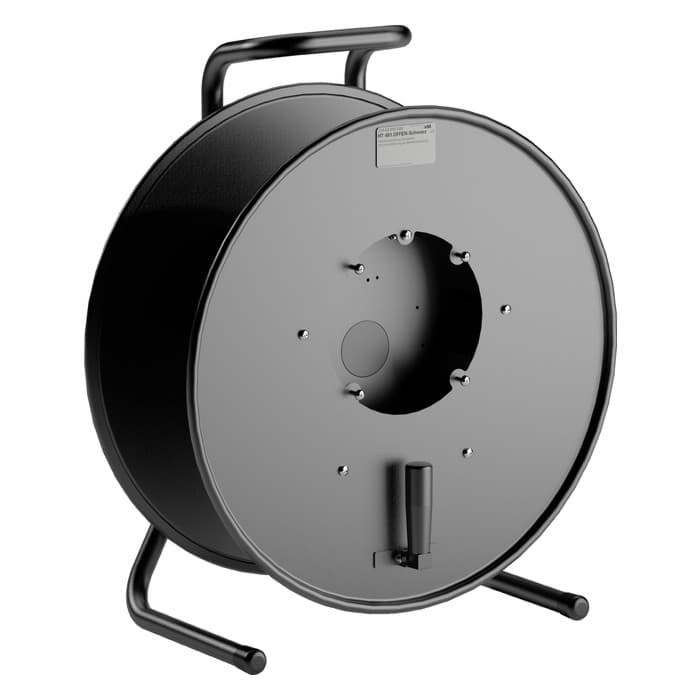 haspel HT481 metaal open zwart