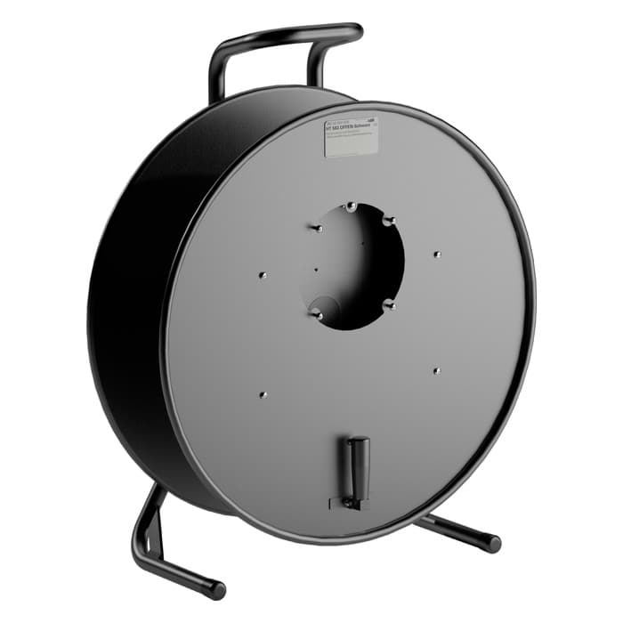 haspel HT582 metaal open zwart