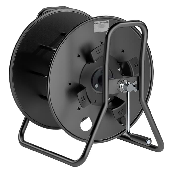 haspel SK4600 met hulpspoel [zwart]