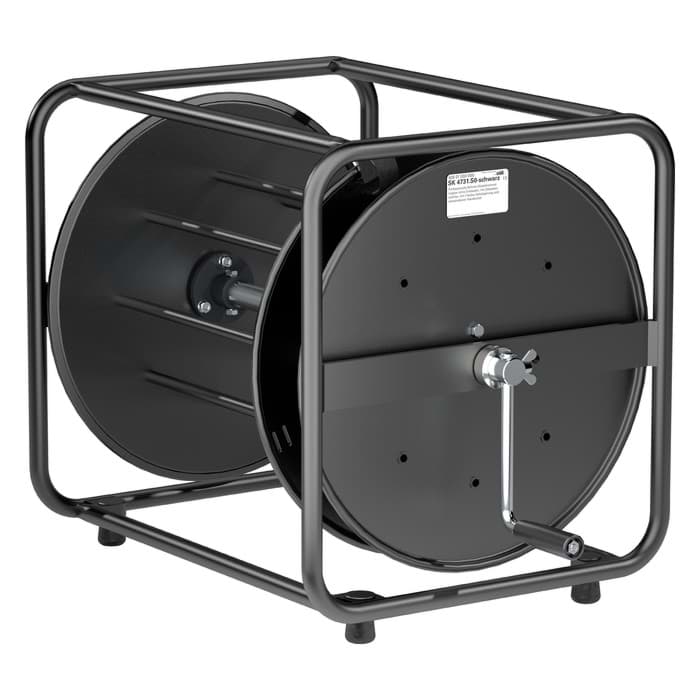 haspel SK4731+hulpspoel+blindplaat zwart