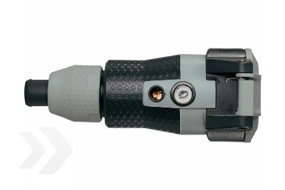 koppeling randaarde thermoplast met lamp zwart-grijs Professional ABL
