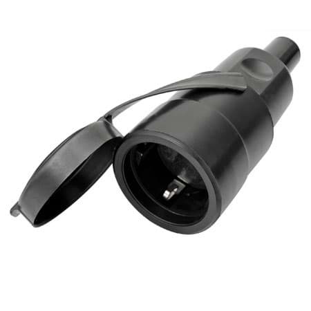 koppeling randaarde volrubber zwart 452 AVA