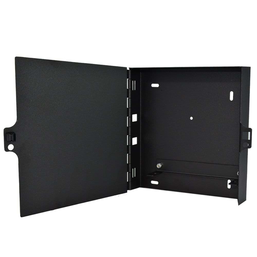 behuizing WALLMOUNT LGX-118 1 module zwart