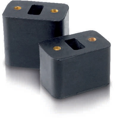 rubbervoet 75x45x50mm (2xM6x20)