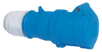 CEE koppeling 3p  16A 230V 6h blauw IP44 Bals QuickConnect