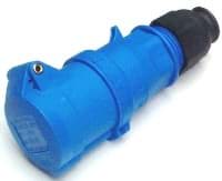 CEE koppeling 3p  32A 230V 6h blauw IP44 Bals EVENT QuickConnect