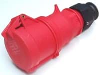 CEE koppeling 5p  16A 400V 6h rood IP44 Bals EVENT QuickConnect