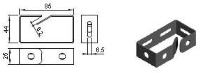 kabelgeleiderbeugel 44x85m (set12)
