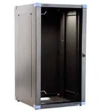 Rack 19inch 24HE W580 D621 EASYrack glasdeur+achterdeur