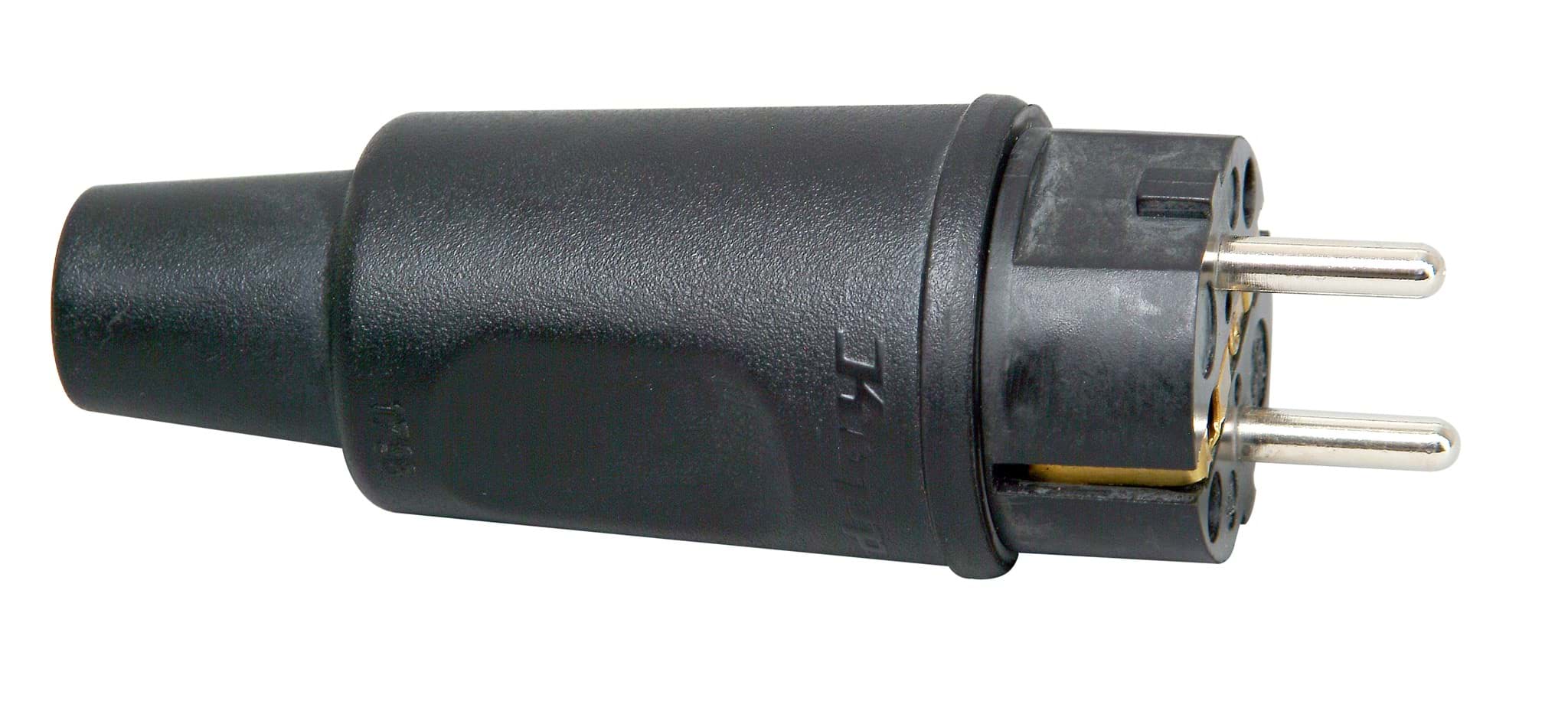 stekker randaarde+busaarde rubber (3G2,5) Kopp