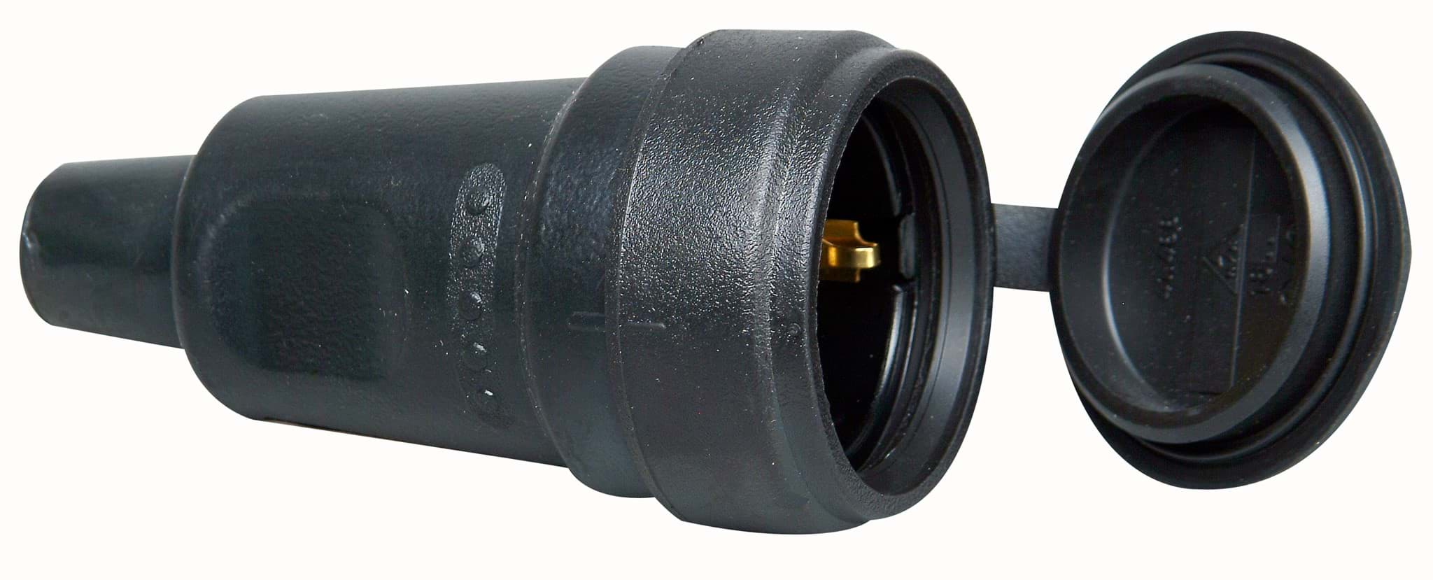 koppeling randaarde rubber met deksel (3G2,5) Kopp