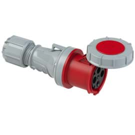 CEE koppeling 4p  63A 400V 6h rood IP67 PCE