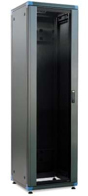 Rack 19inch 24HE W600 D 600 LOGIC-2 glasdeur+achterdeur