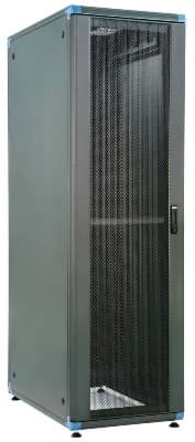Rack 19inch 47HE W600 D1000 LOGIC-2 ventilatiedeur voor+achter