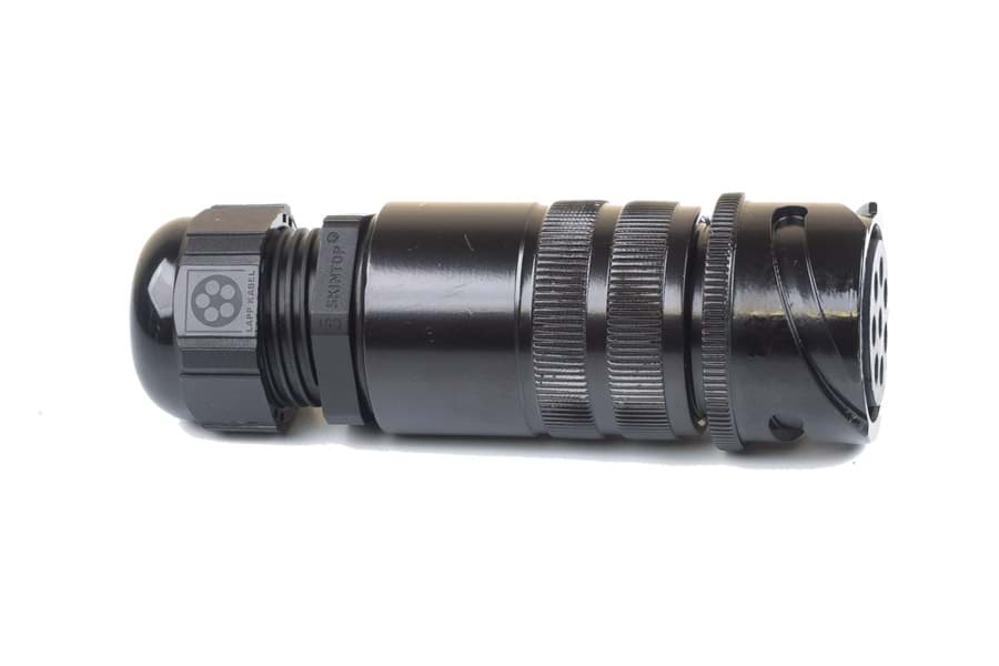 PA-COM 22-23 8p cable connector w/out nut fem. d=18-25mm crimp 2,5mm2