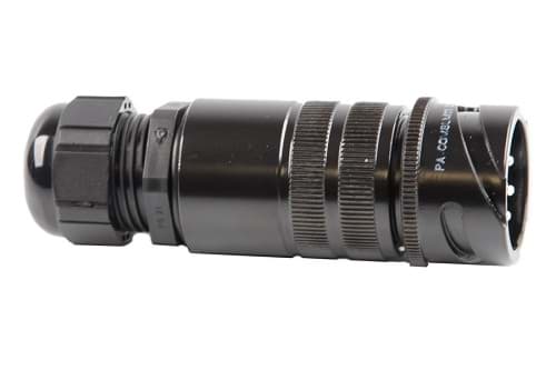 PA-COM 20A48 19p cable connector w/out nut male d=13-18mm