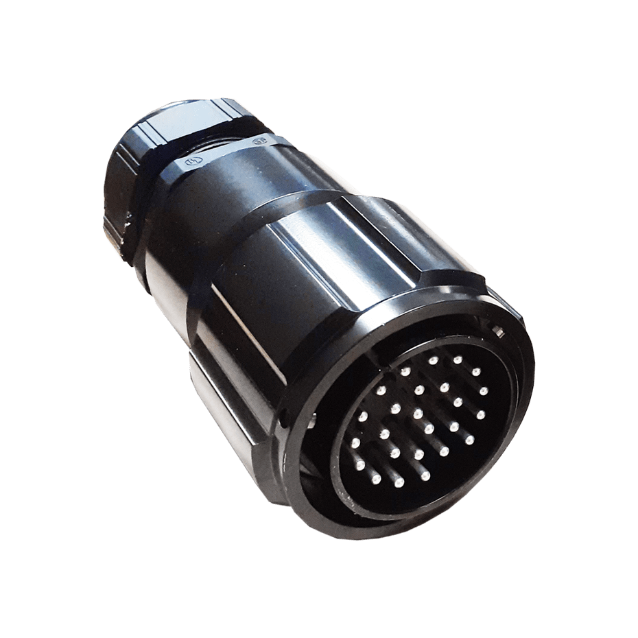 Tourline speaker 25p cable connector with nut male d24-32mm crimp 4mm2