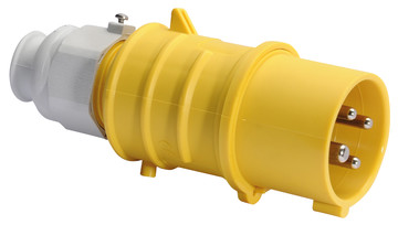 CEE steker 4p  16A 110V 4h geel IP44 Bals QuickConnect