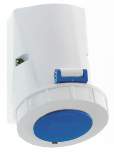 CEE wcd-opbouw 3p  16A 230V 6h blauw IP67 Bals schroef