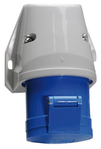 CEE wcd-opbouw 3p  16A 230V 6h blauw IP44 Bals QuickConnect
