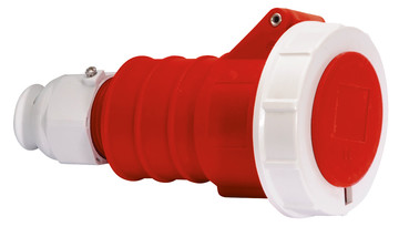 CEE koppeling 5p  32A 400V 6h rood IP67 Bals QuickConnect
