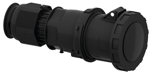CEE koppeling 5p  63A 400V 6h zwart IP67 Bals EVENT schroef