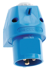 CEE toestel-opbouw 3p  16A 230V 6h blauw IP44 Bals schroef