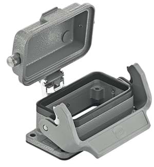 Han 10B-1LOCK aanbouw + kap metaal grijs