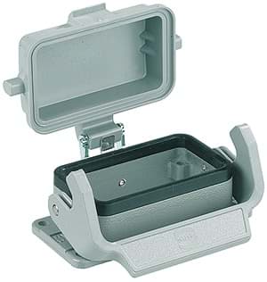 Han 16B-1LOCK aanbouw + kap-PVC grijs