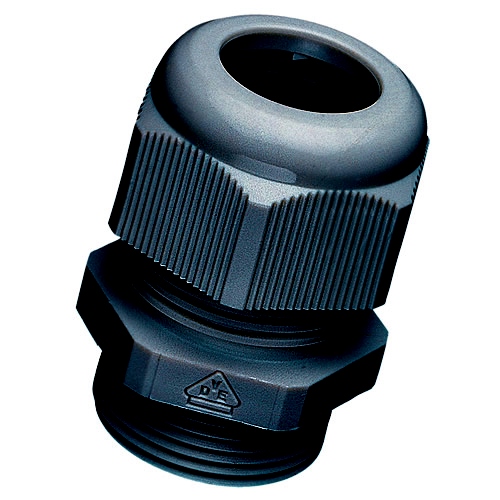wartel kunststof IP68 PG16 doorlaat 10-14mm tap=10mm zwart EPN250
