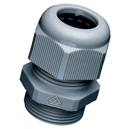wartel kunststof IP68 PG48 doorlaat 34-44mm tap=14mm donkergrijsEPN250
